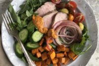Whole30 Χοιρινό Ψαρονέφρι με Σάλτσα Ρομέσκο