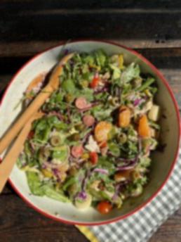 Whole30 Κομμένη Σαλάτα με Εσπεριδοειδή