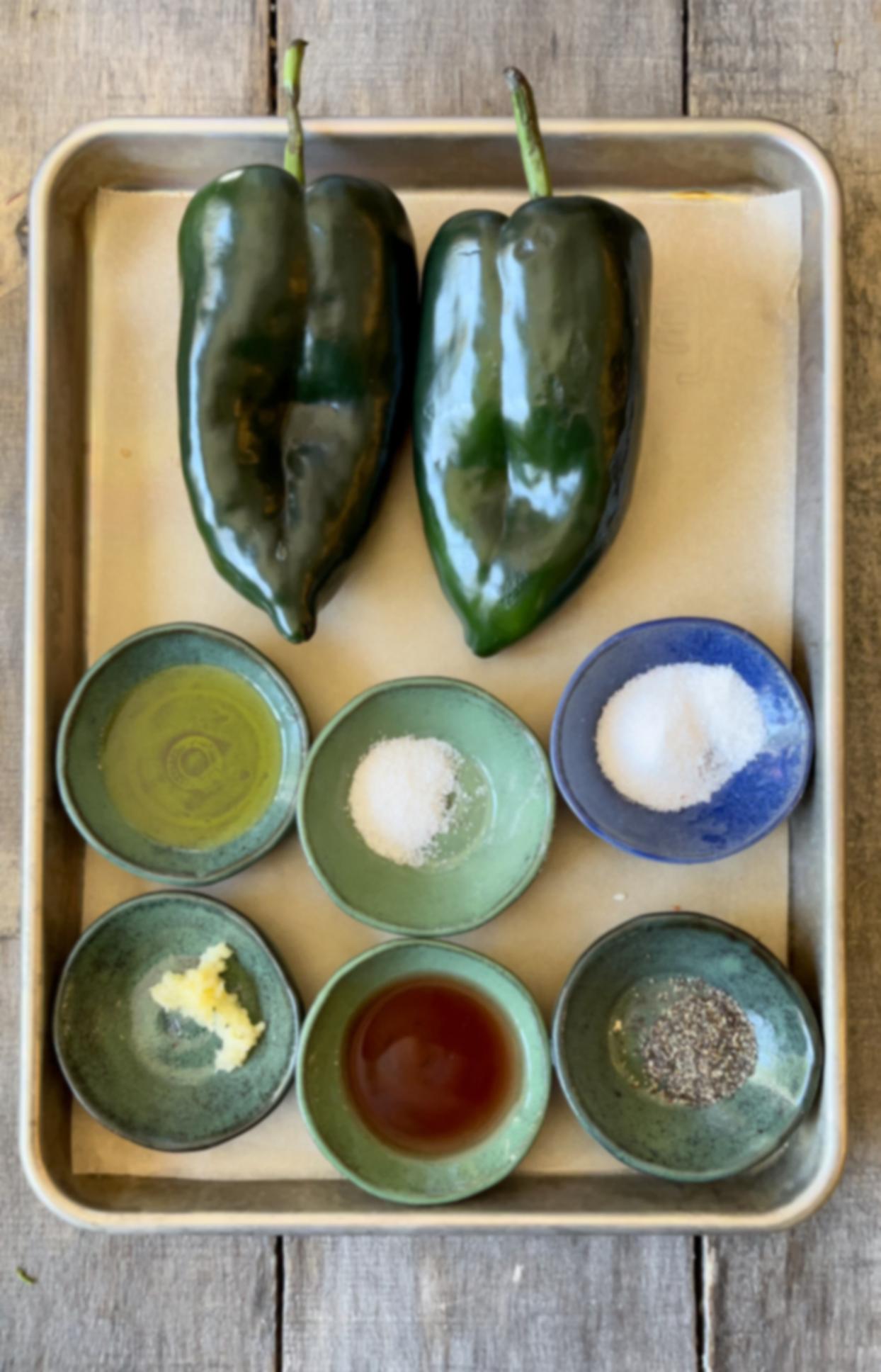 spicy poblano prep