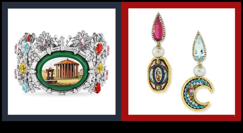 Μοντέρνα ψηφιδωτά που αποδομούν τις τελευταίες τάσεις στο κόσμημα