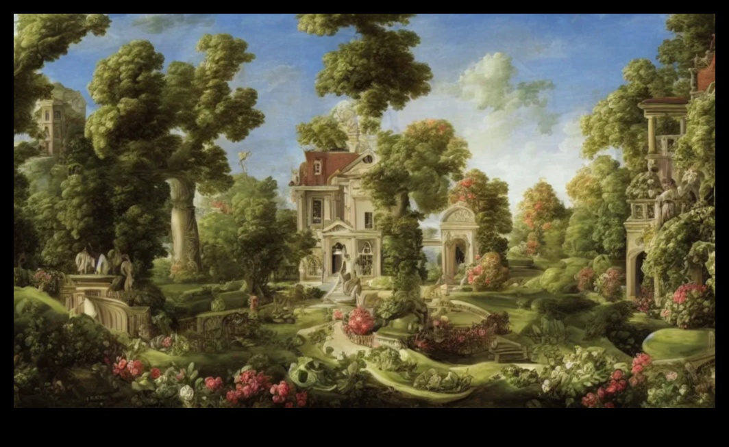 Gardens of Grandeur: The Lush Landscapes in Rococo Art