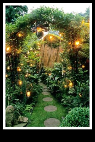 Μαγευτική ύπαιθρος Ανακαλύψτε τη μαγεία της διακόσμησης κήπου