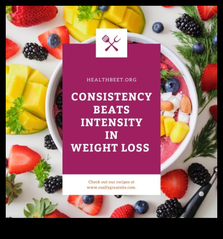 Το κλειδί της συνέπειας για την απώλεια βάρους 4 Η σημασία της συνέπειας στη δίαιτά σας για απώλεια βάρους