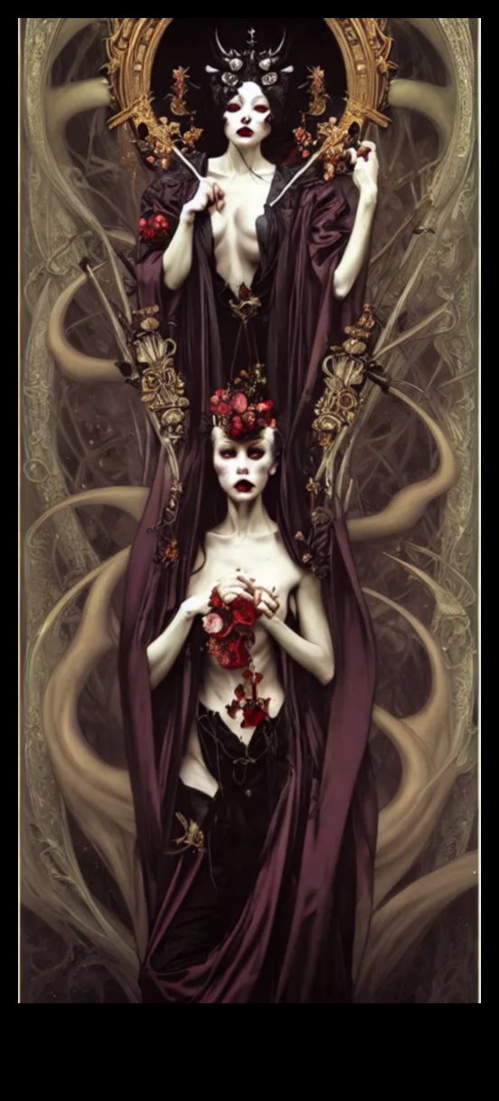 Gothic Grace Η ρευστότητα και η επιμήκυνση της τέχνης του μπαρόκ 2 Gothic Grace: The Elegant Lines of Baroque Artistic Expression