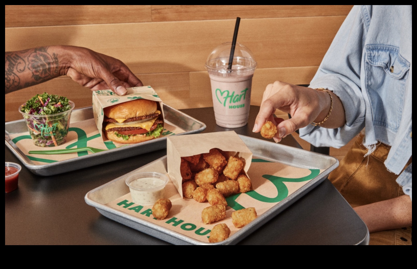 Φαστ φουντ και χορτοφαγία: Επιλογές πλοήγησης