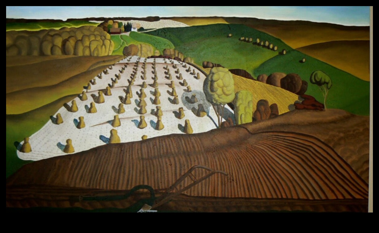 Regionalism Radiance: The Art of Grant Wood και Thomas Hart Benton