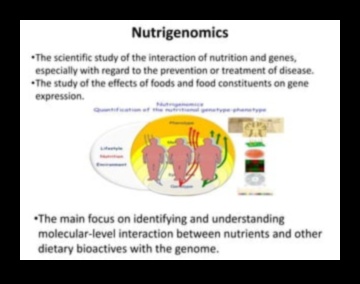 Γονίδια σε Αρμονία Η Επιστήμη της Διατροφογονιδιωματικής 1 Genes in Harmony: Exploring the Science of Nutrigenomics