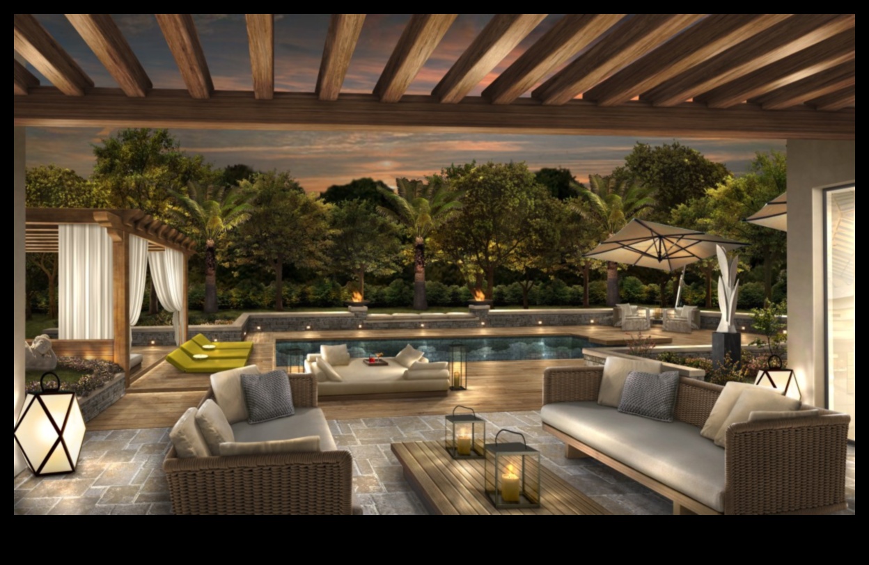 Sculpted Comfort: Craft ήρεμοι χώροι με έπιπλα εξωτερικού χώρου